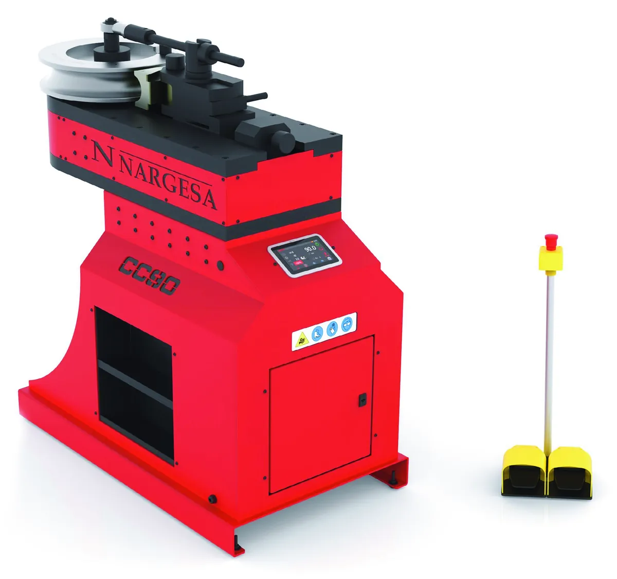 NARGESA CC60 CNC — трубогиб з ЧПК без дорна