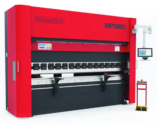 NARGESA MP1500CNC — вертикальний листозгинальний прес з ЧПК